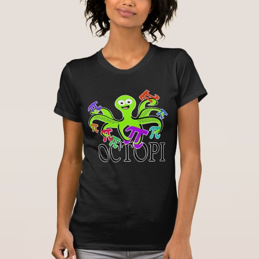 T-shirt Pi Day Octopi (Devant)