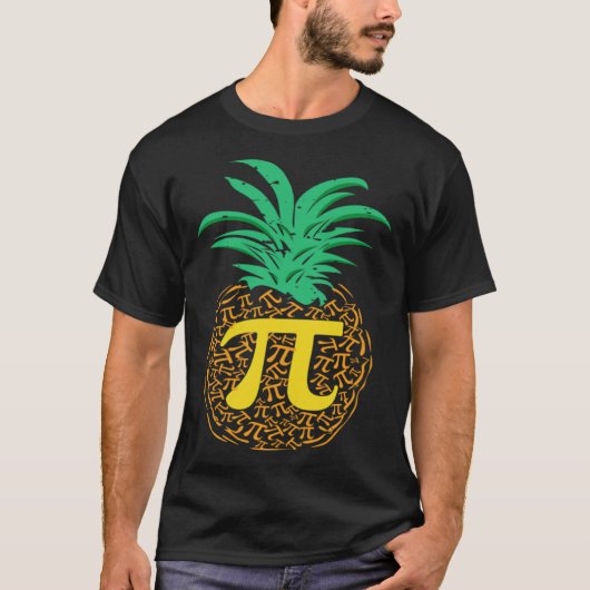 T-shirt Pi Day Pineapple Math Teacher 3 14 Symbol Mathema (Devant)