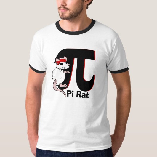 T-shirt Pi Day pirate (Devant)