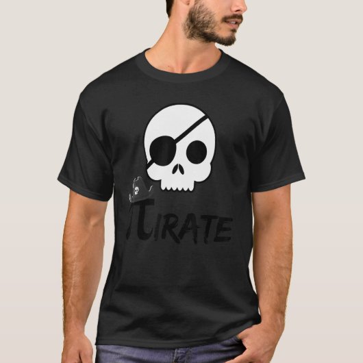 T-shirt Pi Day Pirate  3 14 Math Geek Cool Pi Teacher Pres (Devant)