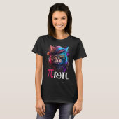 T-shirt Pi Day Pirate Cat 3 14 Math Science Enseignant Cat (Devant entier)
