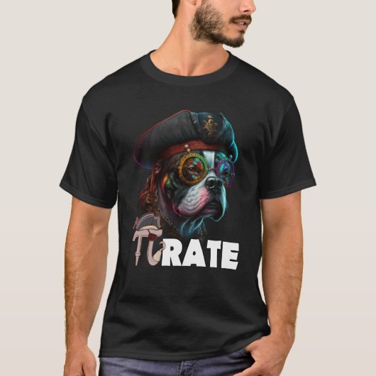 T-shirt Pi Day Pirate Chien 3 14 Math Enseignant Sciences (Devant)