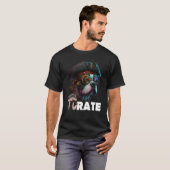 T-shirt Pi Day Pirate Chien 3 14 Math Enseignant Sciences (Devant entier)