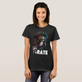 T-shirt Pi Day Pirate Dog 3 14 Funny Math Science Teacher (Devant entier)