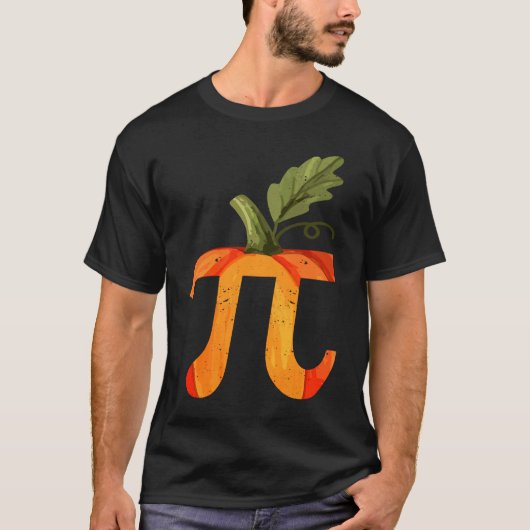 T-shirt Pi Day Pumpkin Pie Math  Spooky Halloween Maths (Devant)