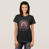 T-shirt Pi Day Spiral Pi Math Enseignant 3.14 Leopard Arc- (Devant entier)