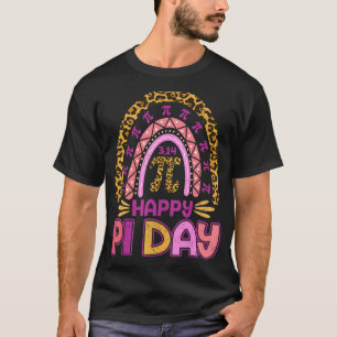 T-shirt Pi Day Tee - shirts Spiral Pi Math Enseignant 3 14
