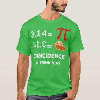 T-shirt Pi égale tarte amusant Math Pun Pi Jour