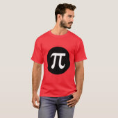 T-shirt Pi et cercle (Devant entier)