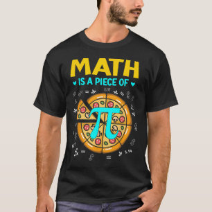 T-shirt Pi Jour 3.14 Math Est Une Pièce De Pizza Bitcoin S