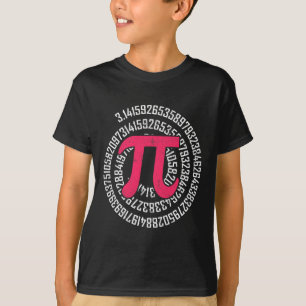 T-shirt Pi Jour Math Geek Nerd 3.1415 Numéro Irrationnel P