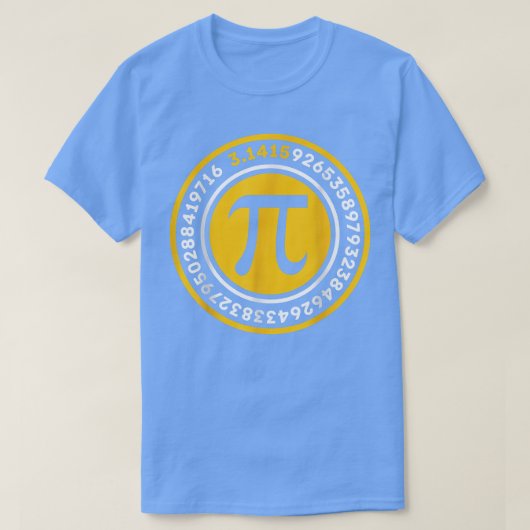 T-shirt Pi Math Science Geek Irrationnel Numéro Pi Day (Design devant)
