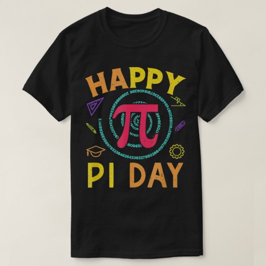 T-shirt Pi Math Science STEM Don 3 (Design devant)