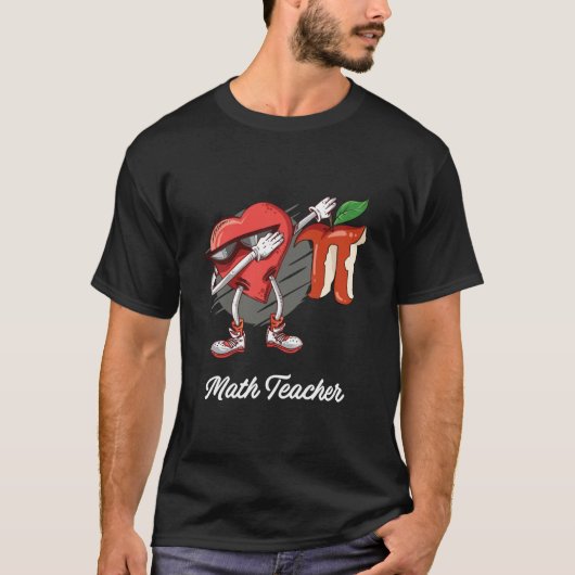 T-shirt PI Math Valentines Jour 3 14 Pour Enseignant Math (Devant)