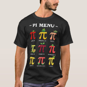 T-shirt Pi Menu Pi Jour 3