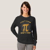 T-shirt Pi ne peut pas arrêter Pi n'arrêtera pas Math Pi D (Devant entier)