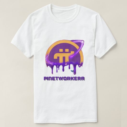 T-shirt Pi Network Era Drift Art - Espace (Design devant)