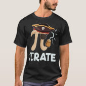 T-shirt Pi Note Pi Jour Mathématicien Geek Math Pirate (Devant)