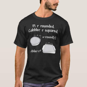 T-shirt Pi R Arrondir-foncé