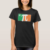T-shirt Pi Rish St Patrick's Day Irish Flag C Distressed (Devant)
