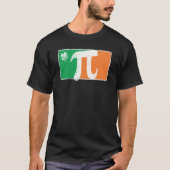 T-shirt Pi Rish St Patrick's Day Irish Flag C Distressed (Devant)