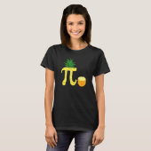 T-shirt Pi Symbole Math Geek Pineappa Math Enseignant (Devant entier)