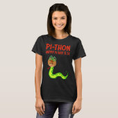 T-shirt PI THON Pi Day Python Pie Math Snake Wild Animal N (Devant entier)