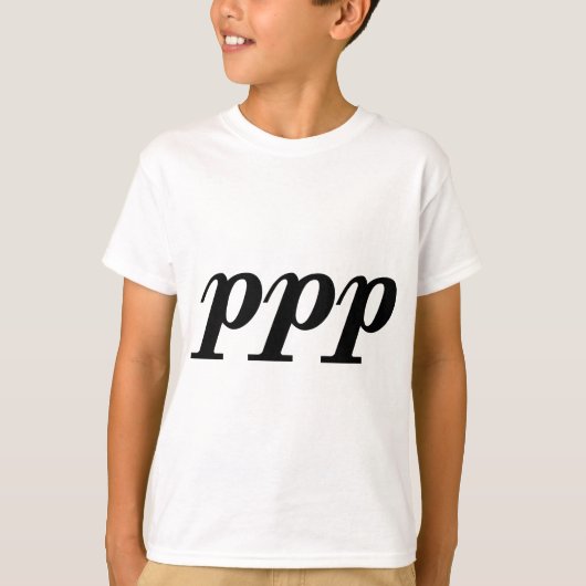 T-shirt Pianissimo possible (Devant)