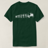 T-shirt Pianist Evolution (Design devant)