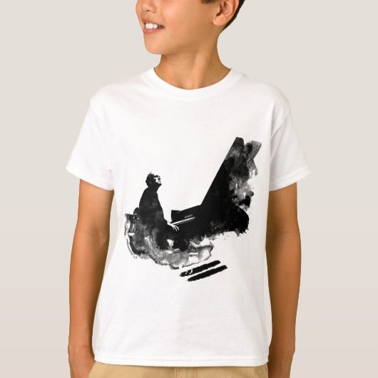 T-shirt pianiste (Devant)