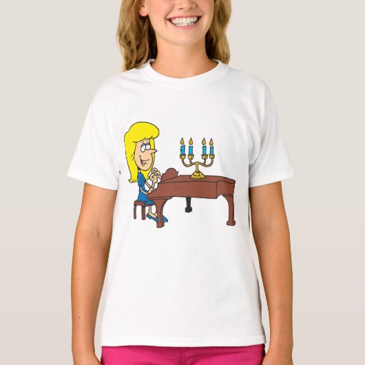 T-shirt Pianiste (Devant)