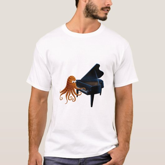 T-shirt Pianiste (Devant)
