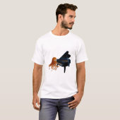 T-shirt Pianiste (Devant entier)