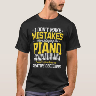 T-shirt Pianiste de clavier Musicien de musique Piano 2