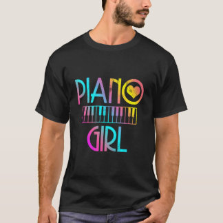 T-shirt Pianiste de piano musicien