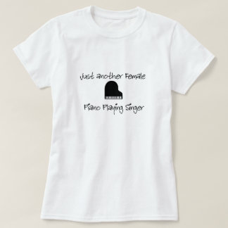 T-shirt Pianiste féminin