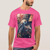 T-shirt Pianiste Owl (Devant)