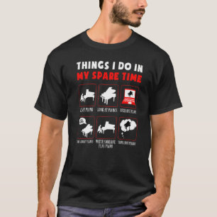 T-shirt Pianiste Que Je Fais Dans Mon Orchestre De Temps D