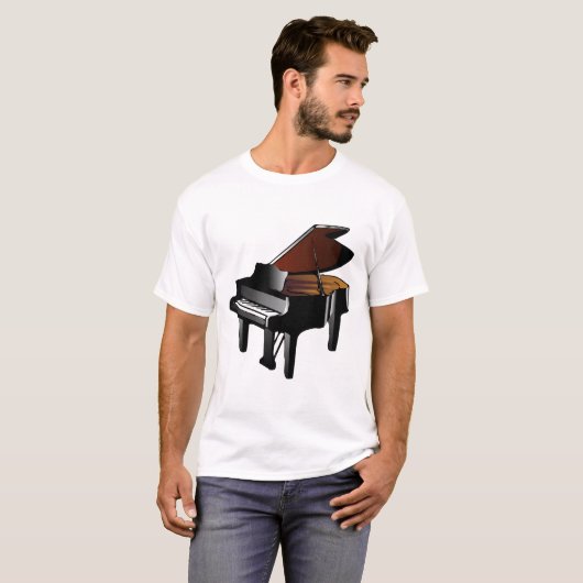 T-shirt Piano (Devant entier)