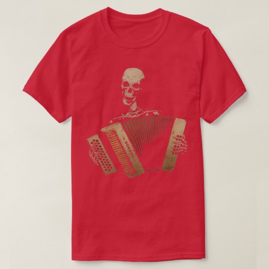 T-shirt Piano Accordion Blues (Design devant)