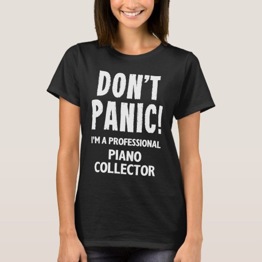 T-shirt Piano Collector (Devant)