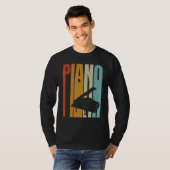 T-shirt Piano Cool Retro (Devant entier)