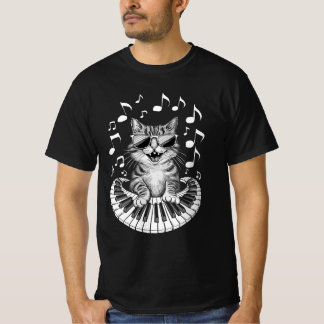 T-shirt Piano de Cat