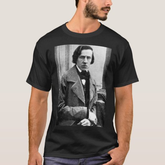 T-shirt Piano de pianiste de Frederic Chopin (Devant)