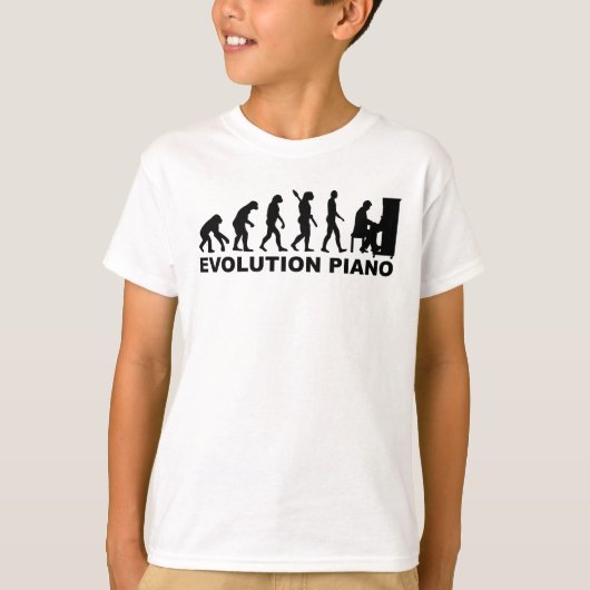 T-shirt Piano d'évolution (Devant)