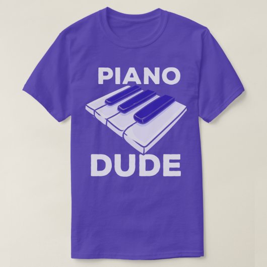 T-shirt Piano Dude (Design devant)