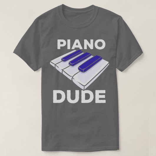 T-shirt Piano Dude (Design devant)