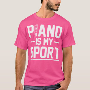 T-shirt Piano est mon sport Piano