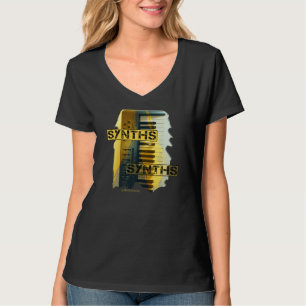T-shirt Piano et Synth