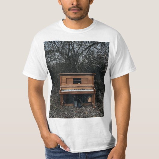 T-shirt Piano gentil (Devant)